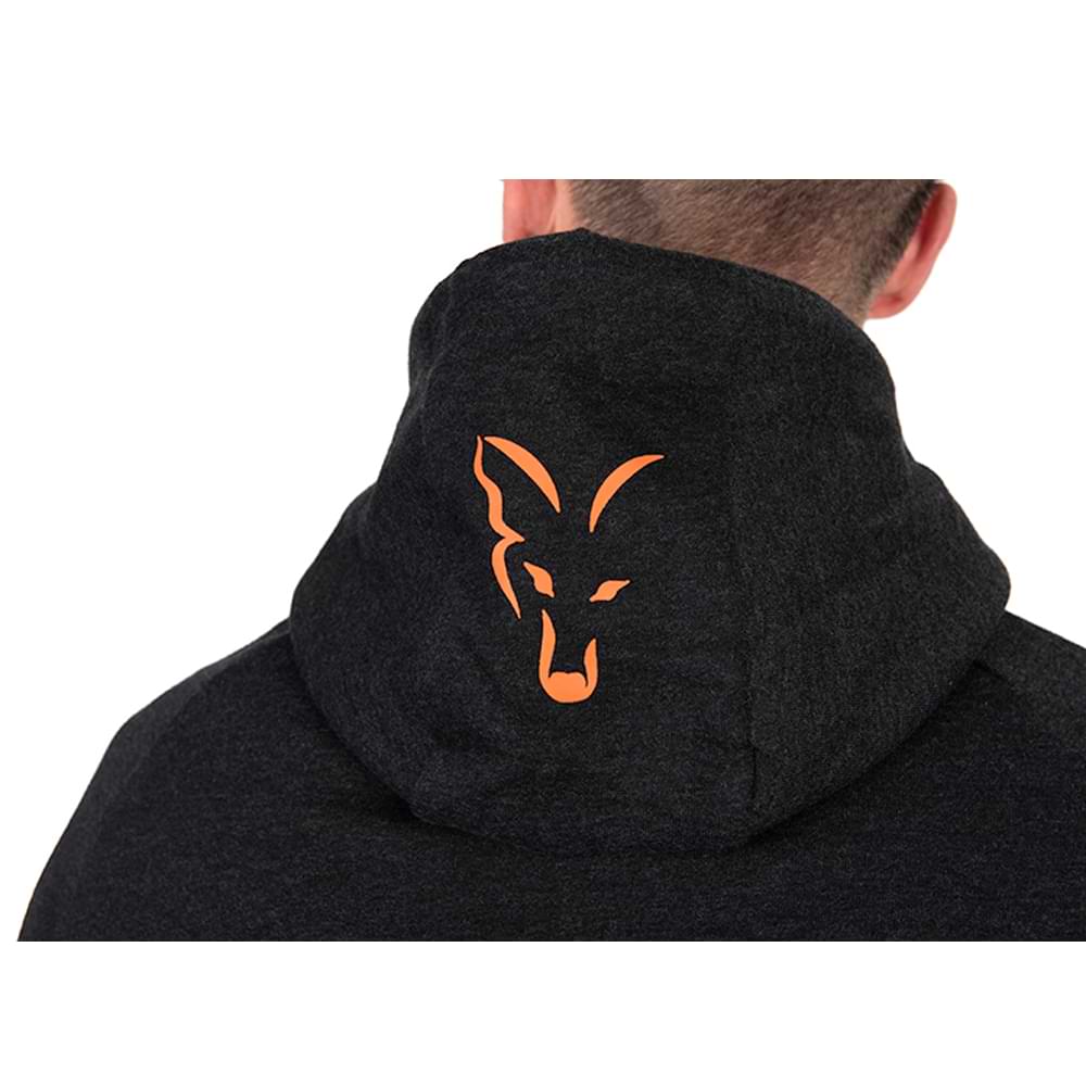 FOX Collection LW Hoody Black and Orange