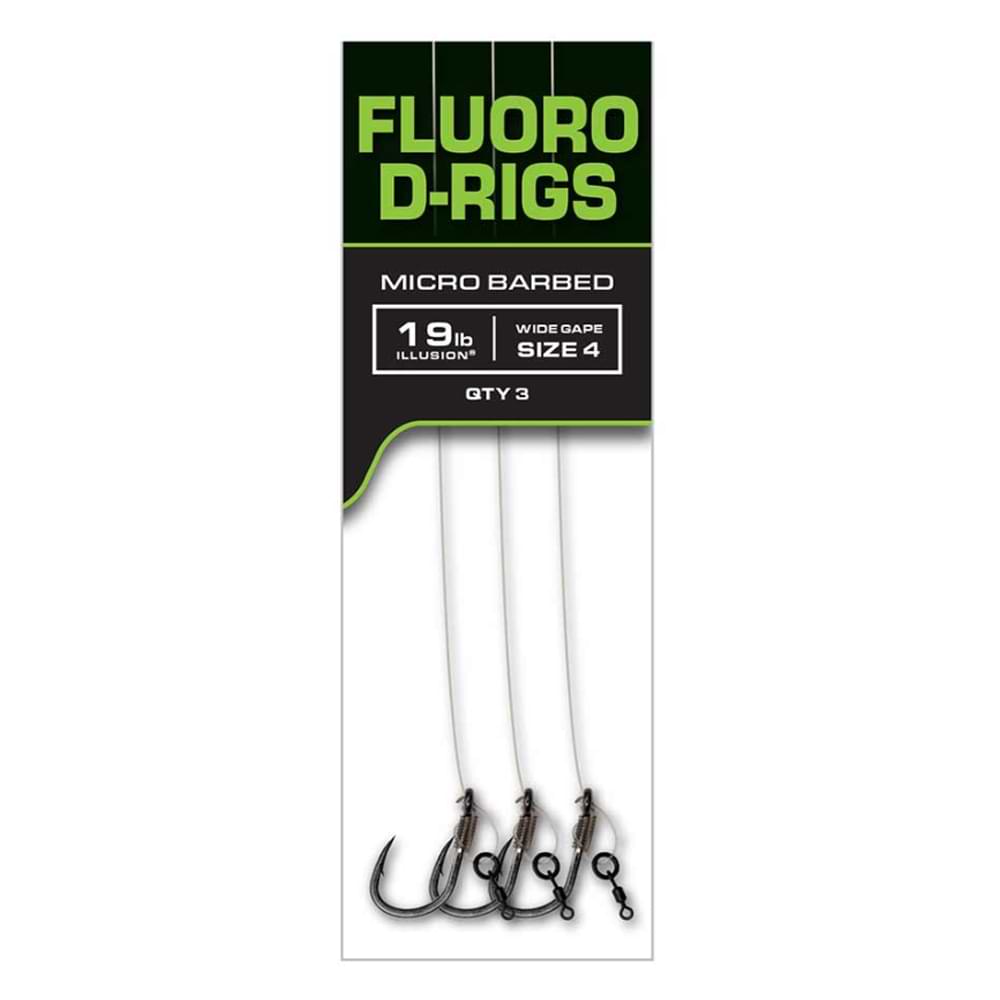 FОХ Carp Ready Rigs Fluoro D-Rig х 3