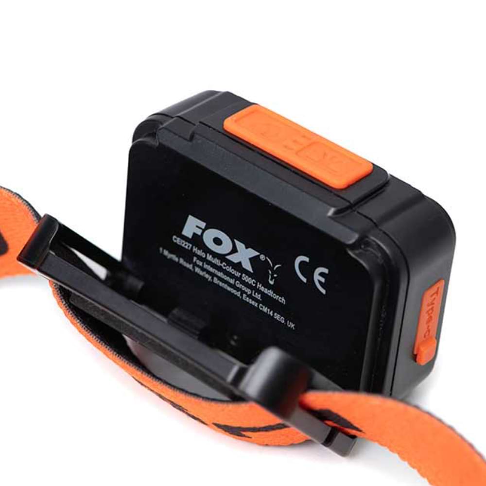 FOX Halo Multi Colour 500C Headtorch