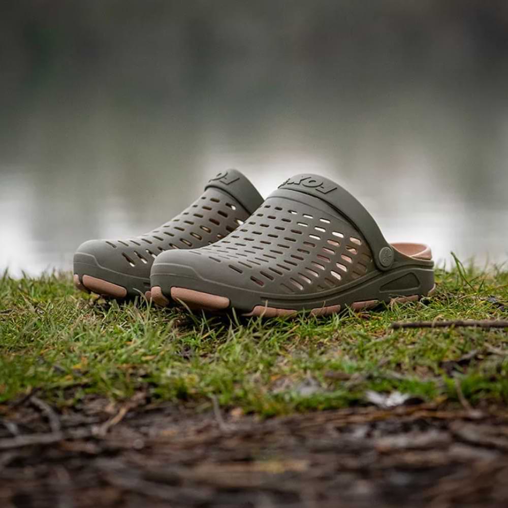FOX Khaki Clogs
