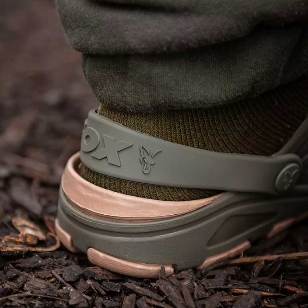 FOX Khaki Clogs