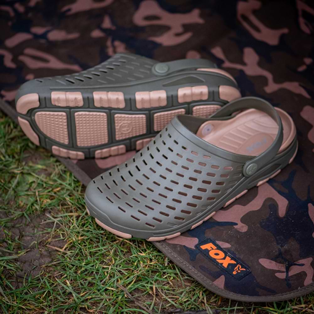 FOX Khaki Clogs