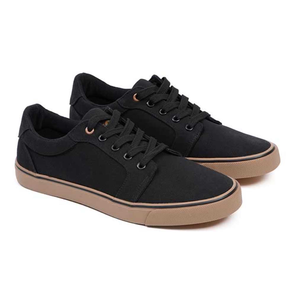 FOX Black Canvas Shoe