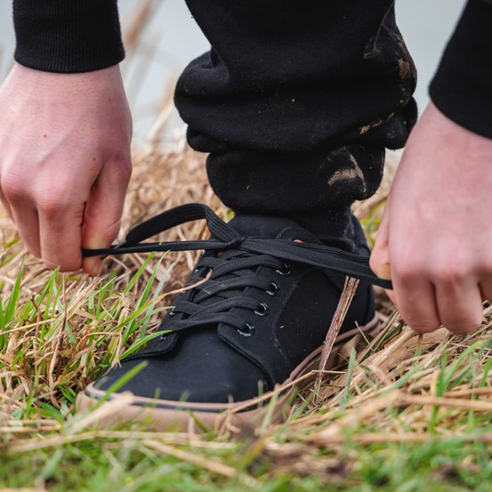 FOX Black Canvas Shoe