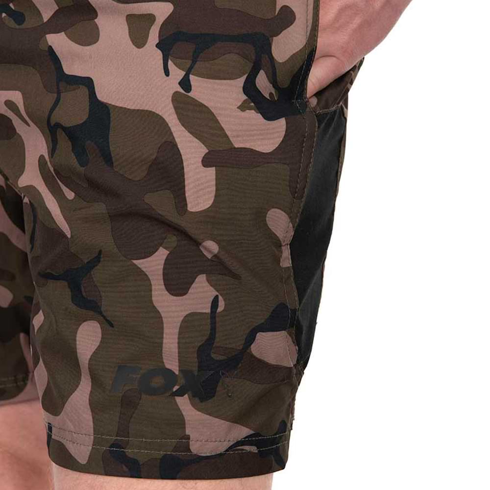 FOX Camo Black Swim Shorts