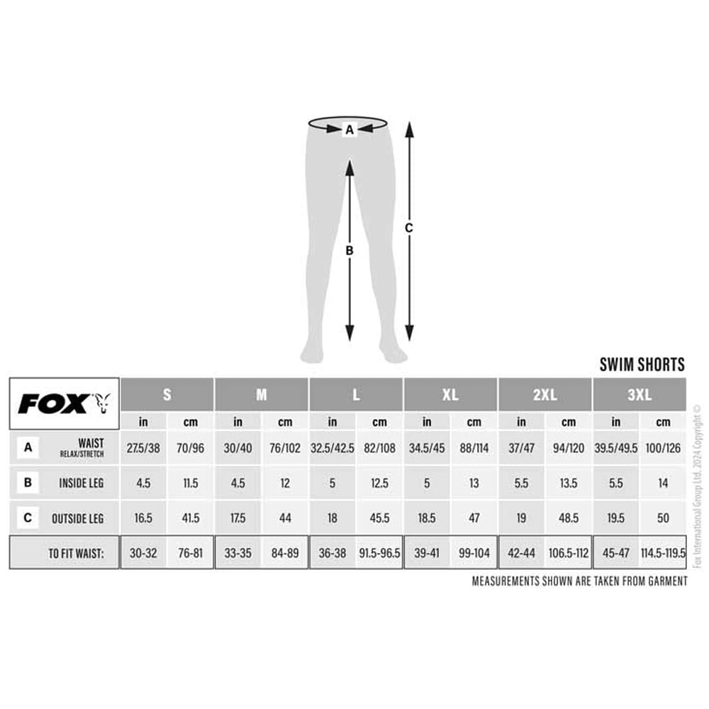 FOX Camo Black Swim Shorts