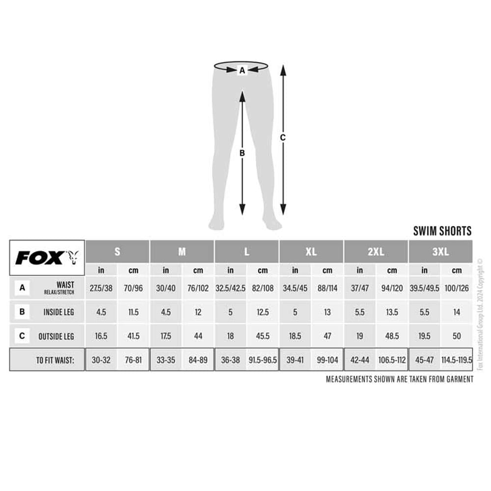 FOX Khaki Camo Swim Shorts