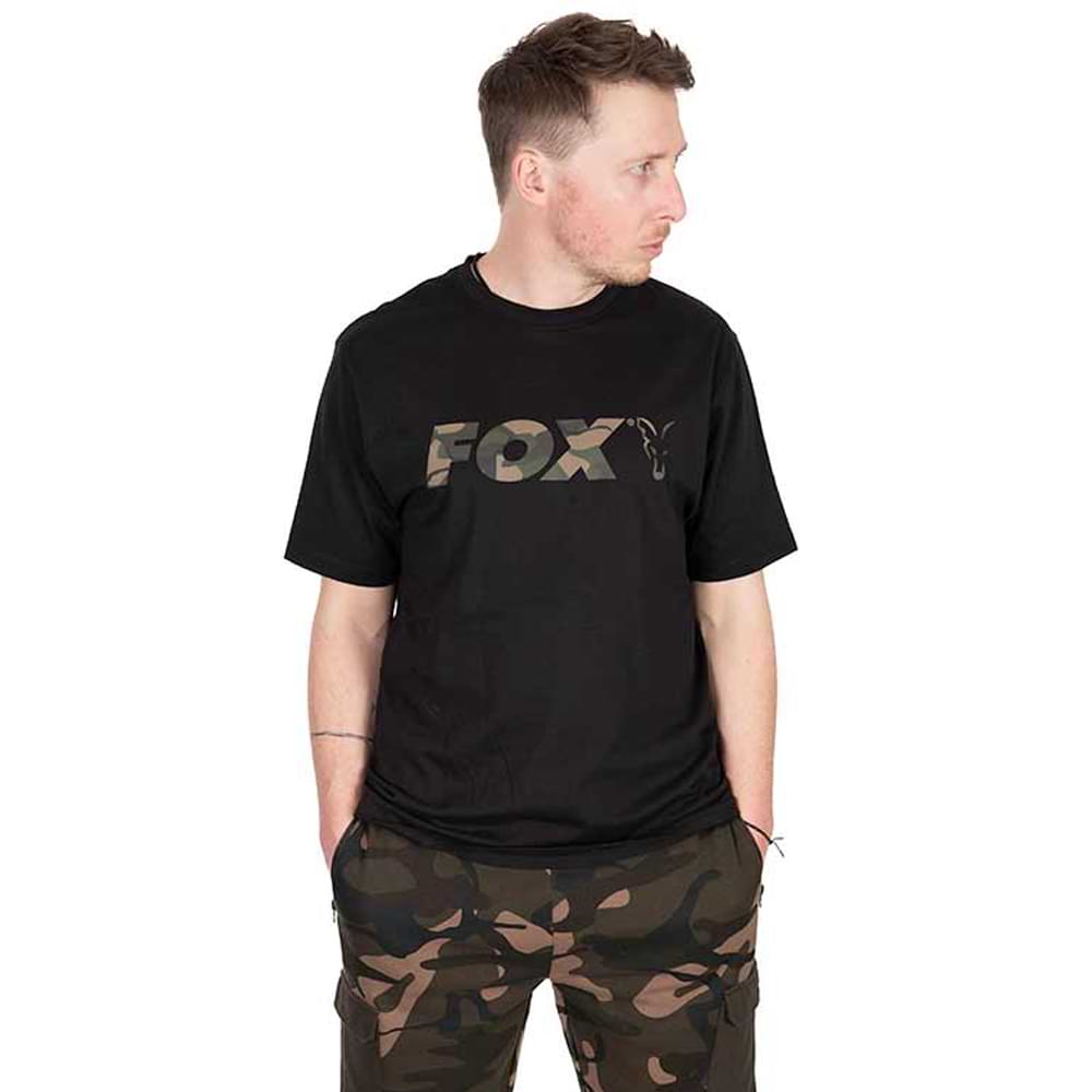 FOX Black Camo Logo T-Shirt