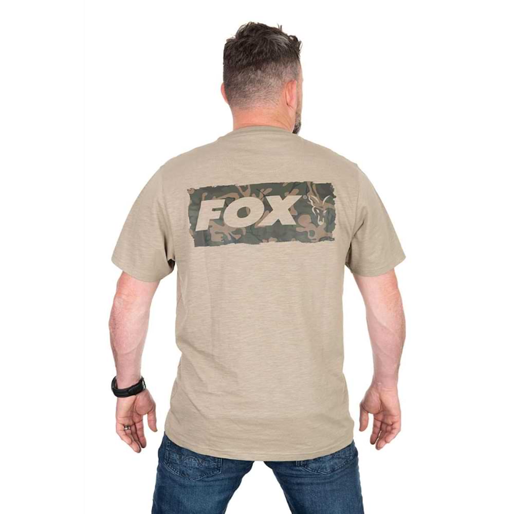 FOX Ltd LW Khaki Large Print T-Shirt