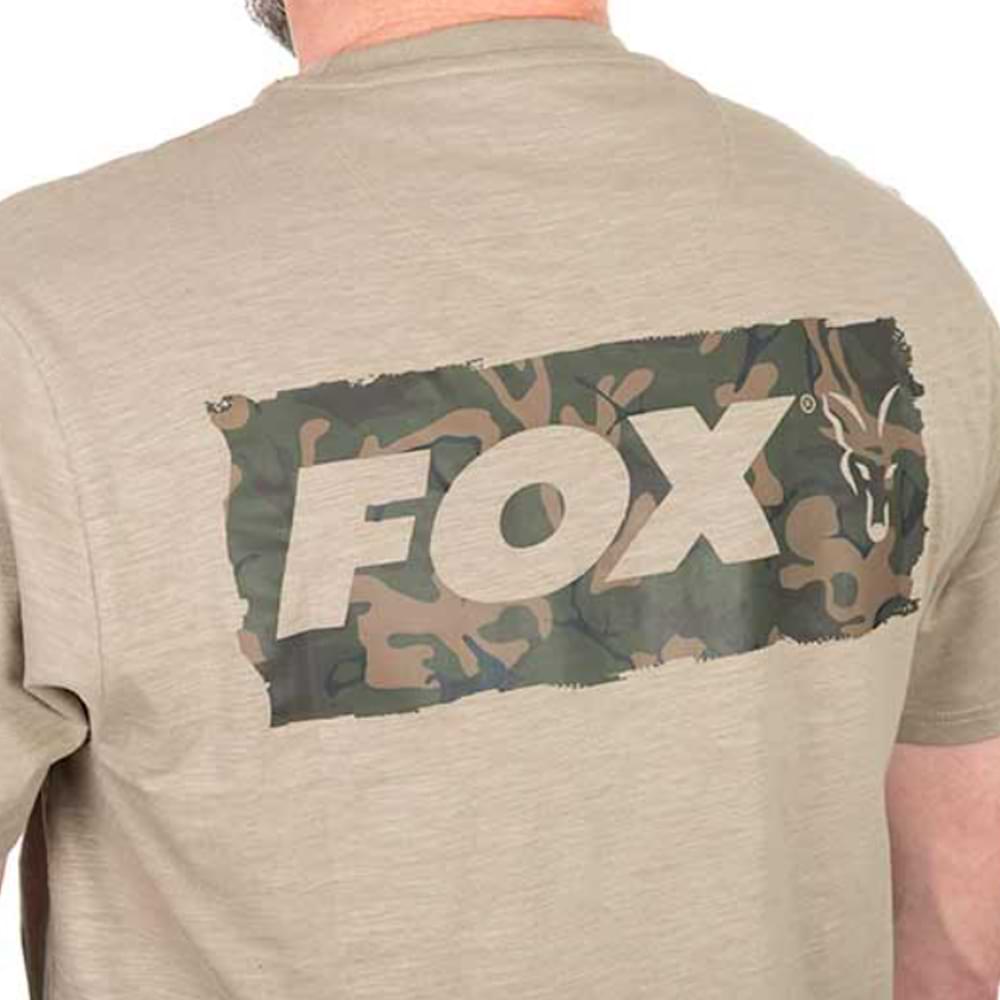 FOX Ltd LW Khaki Large Print T-Shirt