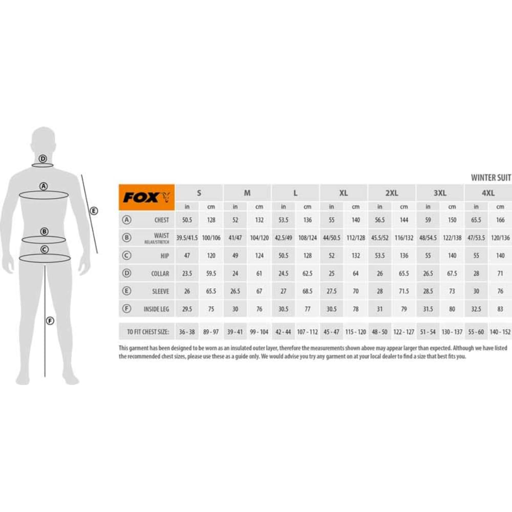 FOX Khaki/Camo Winter Suit