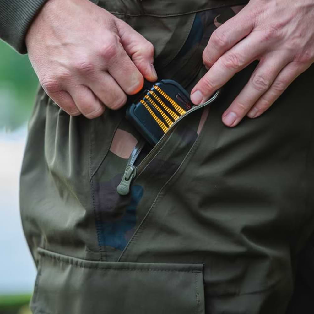 FOX RS25K Khaki Salopettes