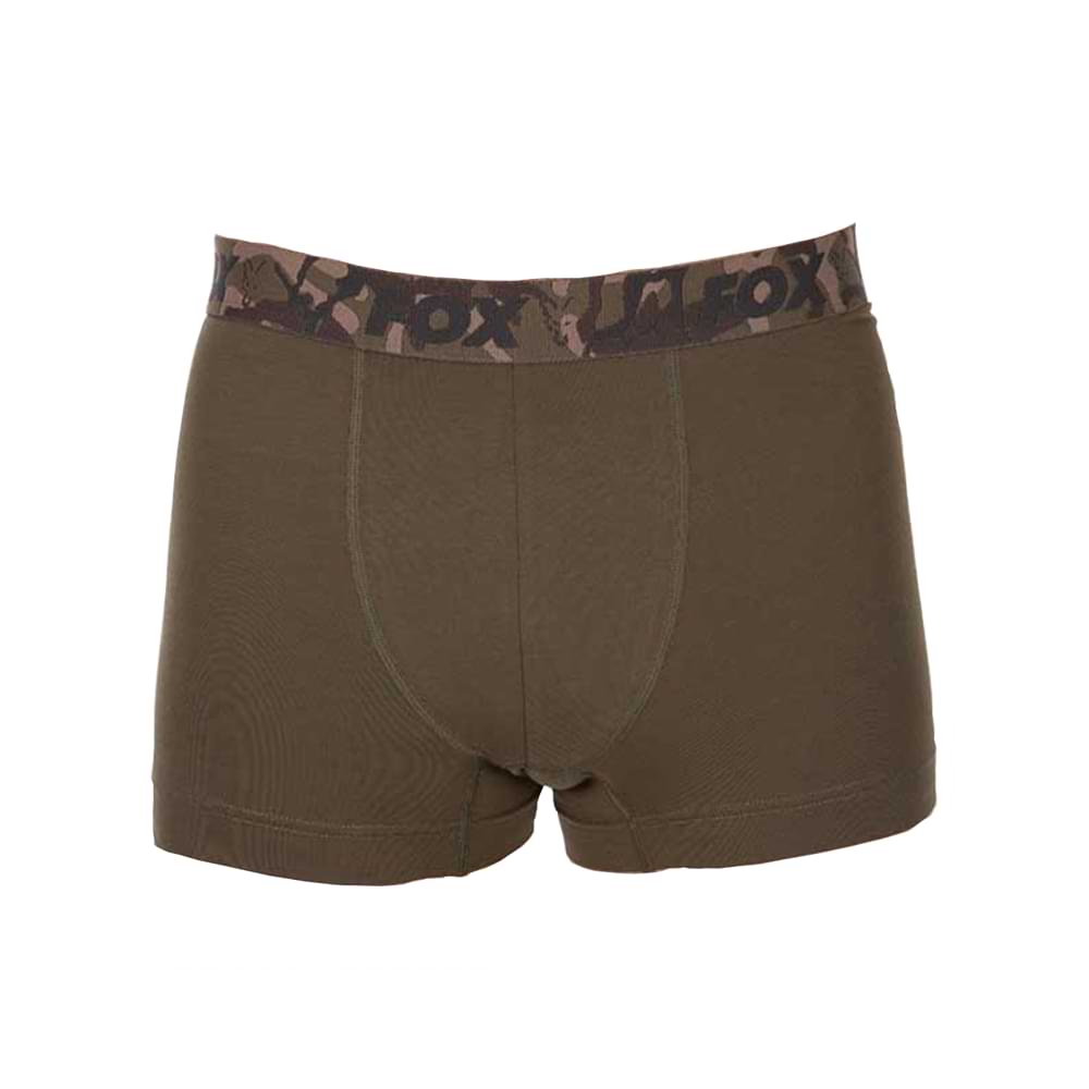 FOX Boxer Shorts Khaki/Black 2pcs