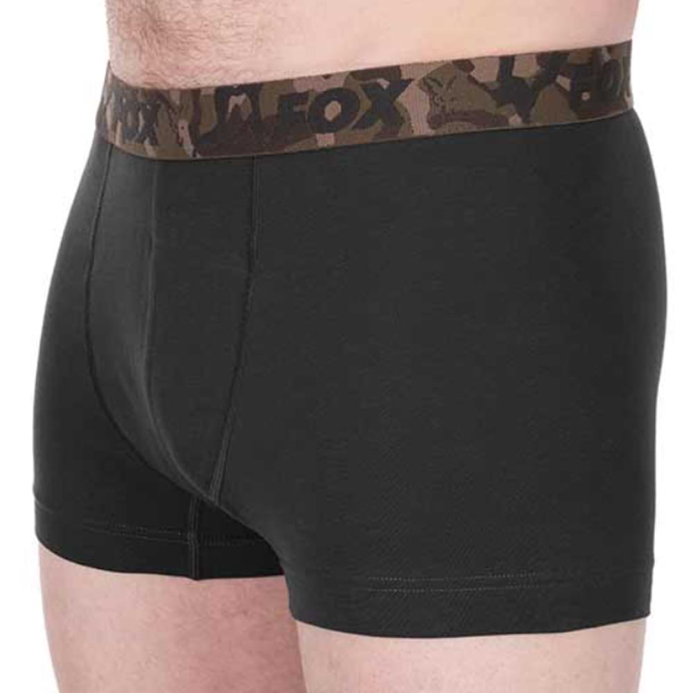 FOX Boxer Shorts Khaki/Black 2pcs
