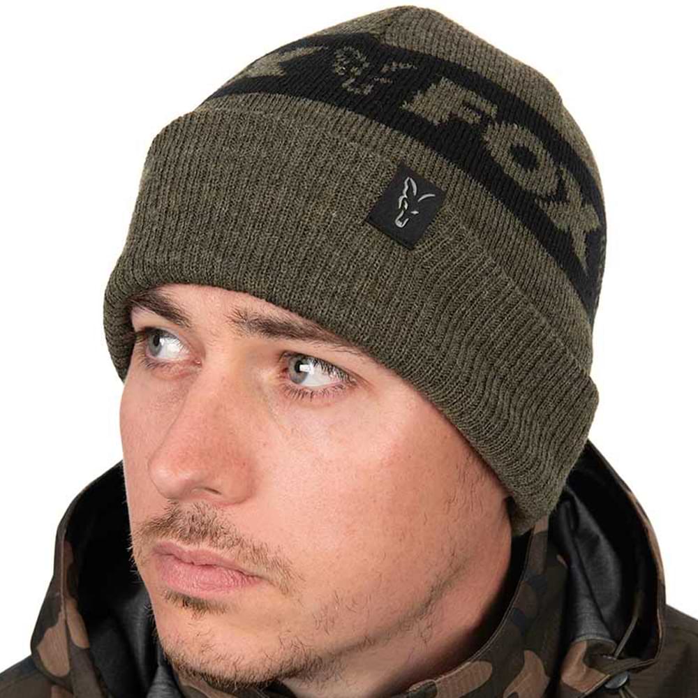 FOX Collection Beanie - Green and Black