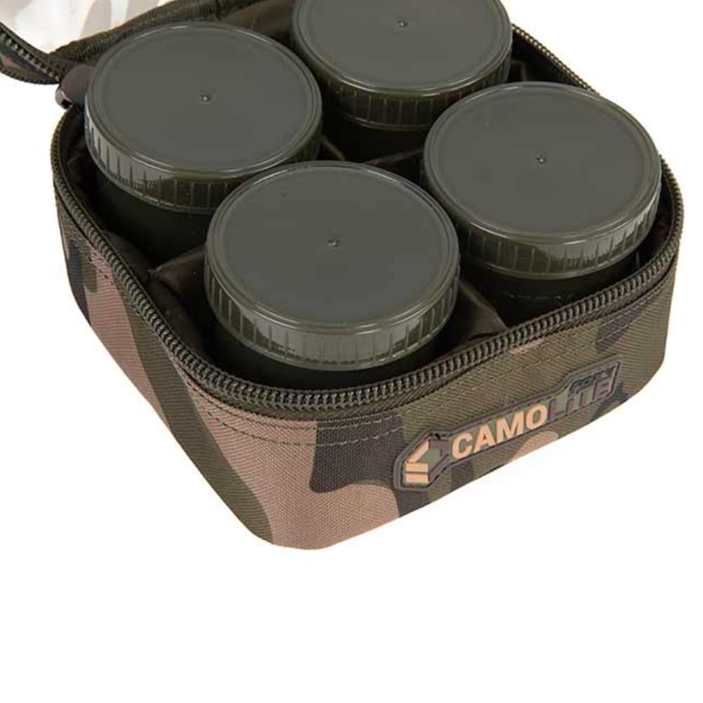 FOX Camolite 6 Pot Hookbait Case