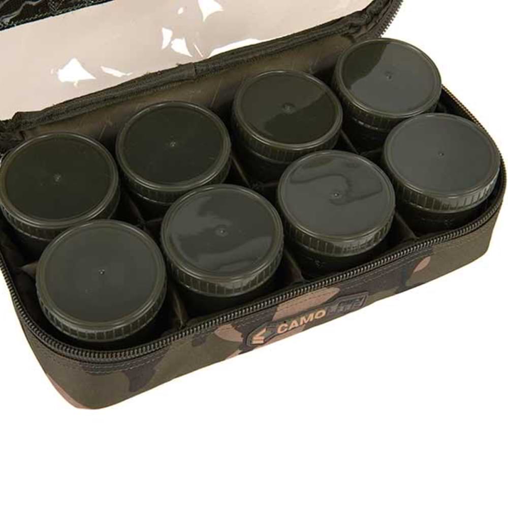 FOX Camolite 12 Pot Hookbait Case