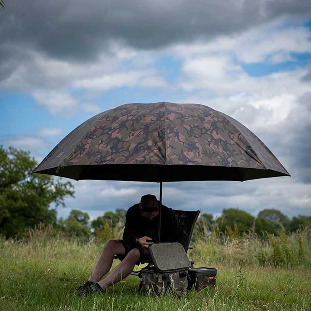 FOX 60 Inch Camo Brolly