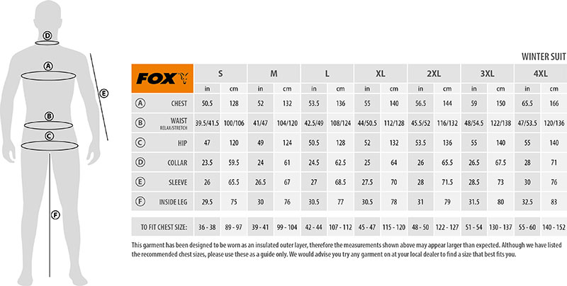 FOX Green and Silver Winter Suit