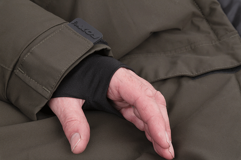 FOX Green and Silver Winter Suit