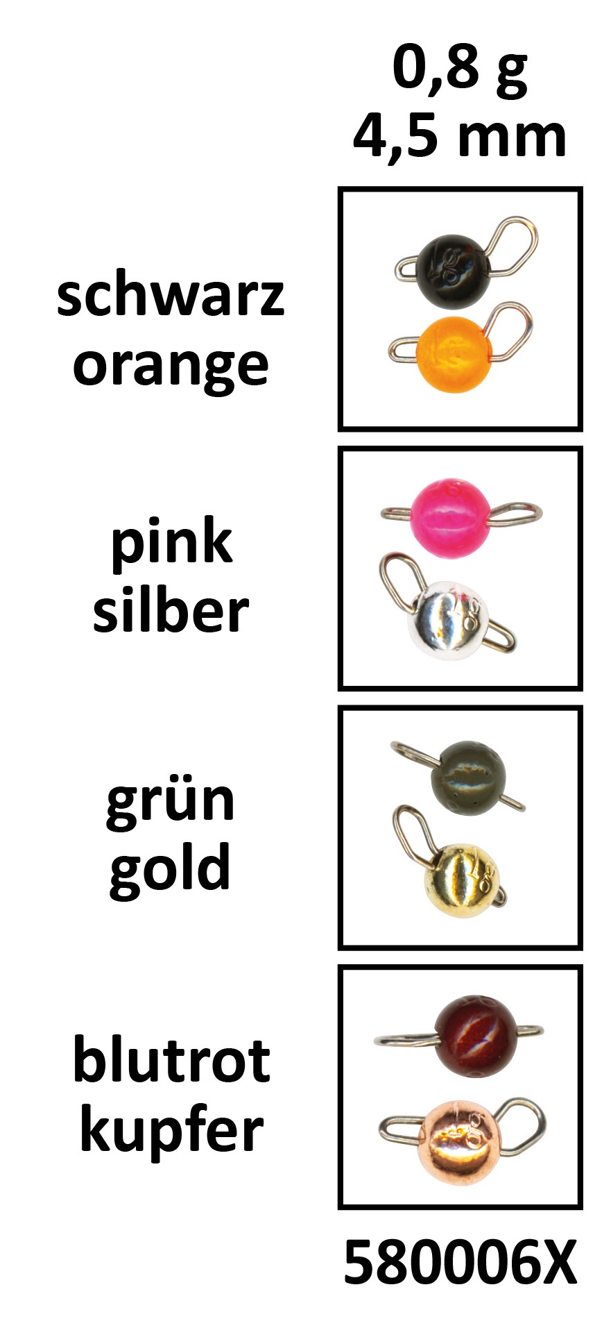 FTM Omura Tungsten Cheburashka 0.8g