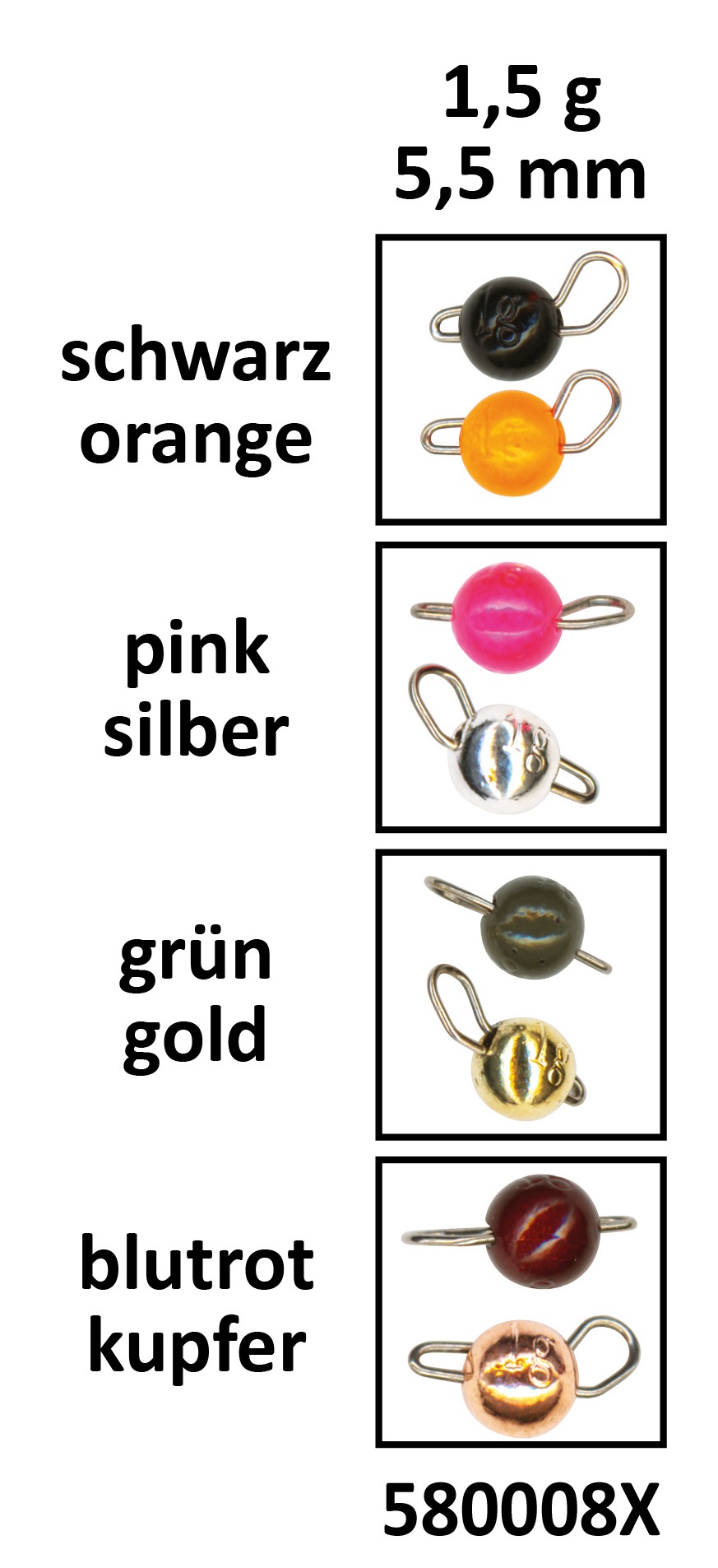 FTM Omura Tungsten Cheburashka 1.5g