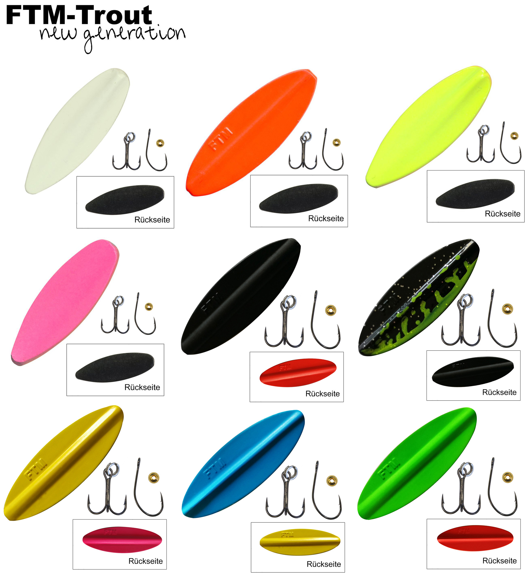 FTM Tornado UV Color Inline Spoon 5g