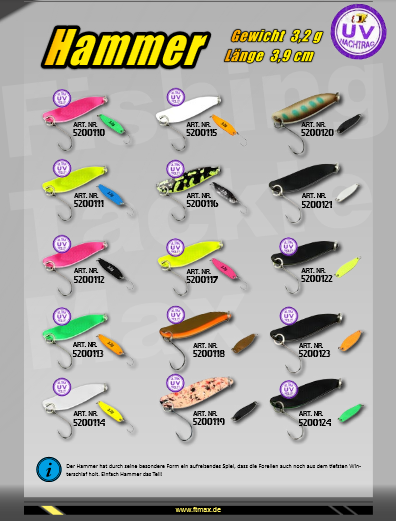 FTM Hammer Spoon 3.2g