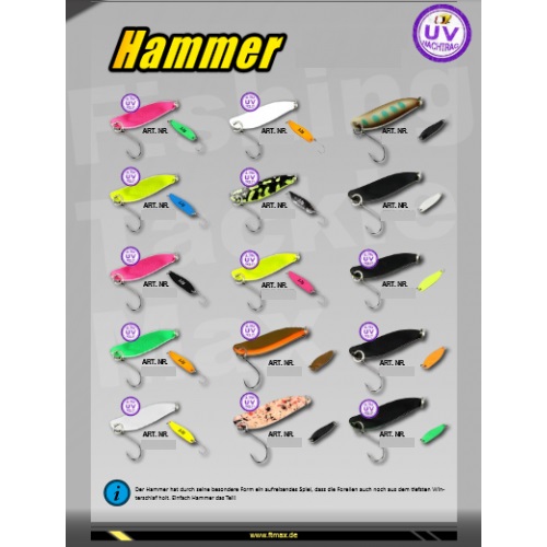 FTM Hammer Spoon 2.4g