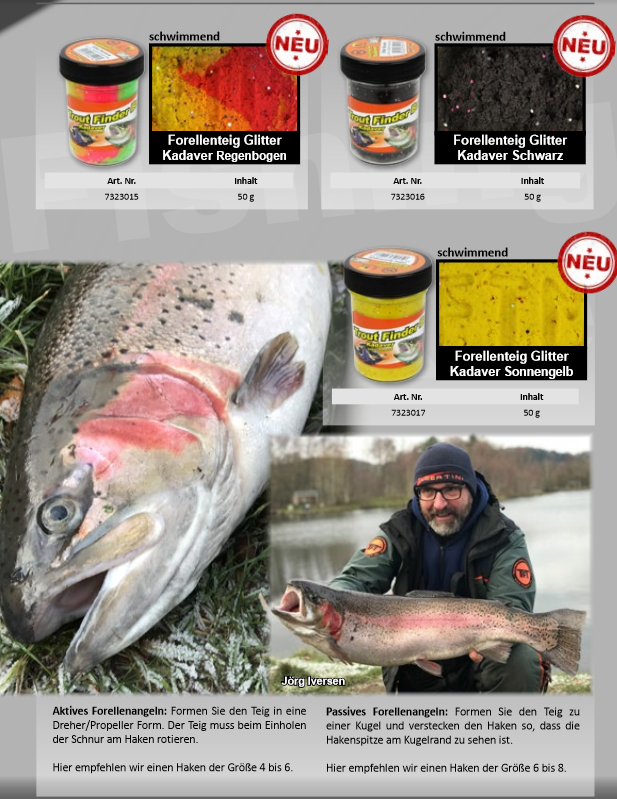 FTM Trout Finder Bait - Cadaver Floating