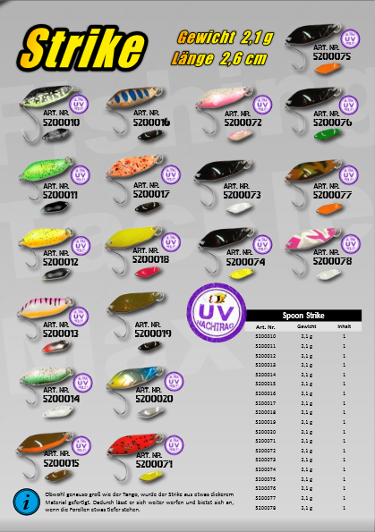 FTM Strike Spoon 2.1g