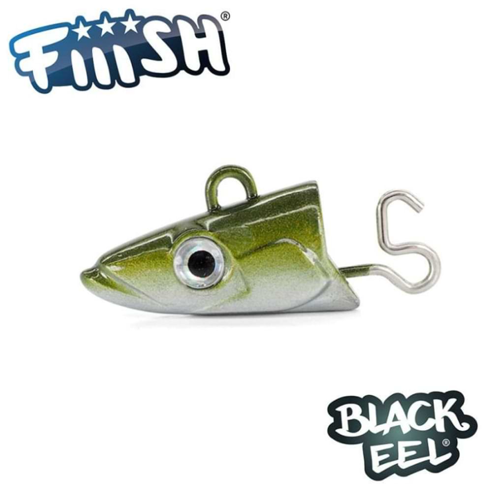 FIIISH Black Eel No3 - Jig Head 20g Shore Kaki