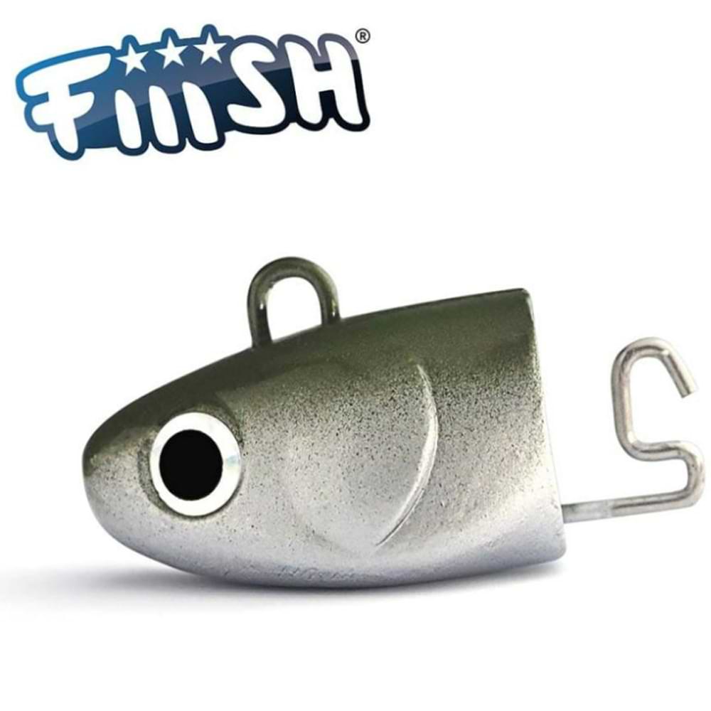 FIIISH Black Minnow No4 Jig Head 80g Extra Deep