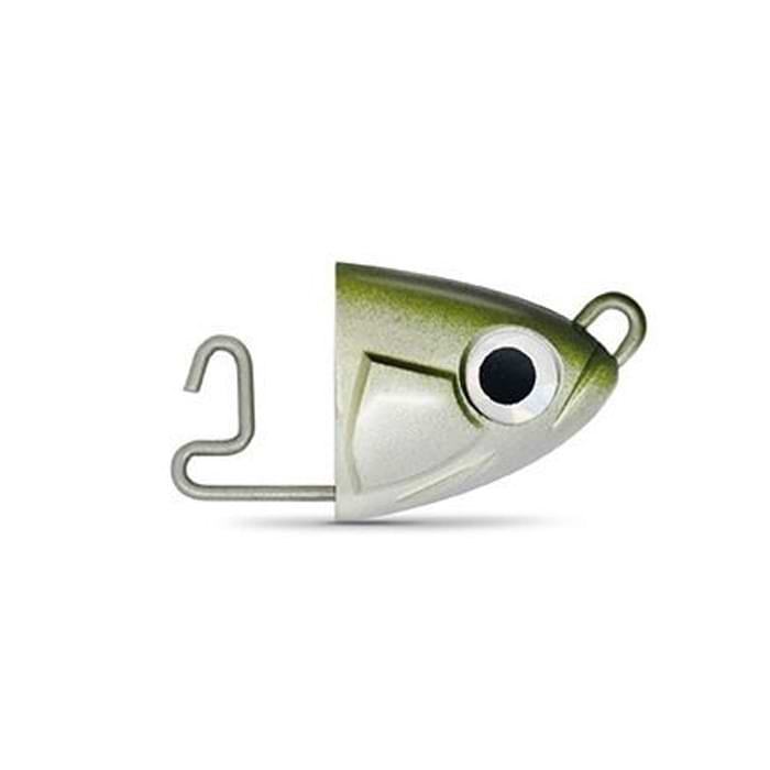 FIIISH Black Minnow No3 Jig Head 6g Shallow - Kaki