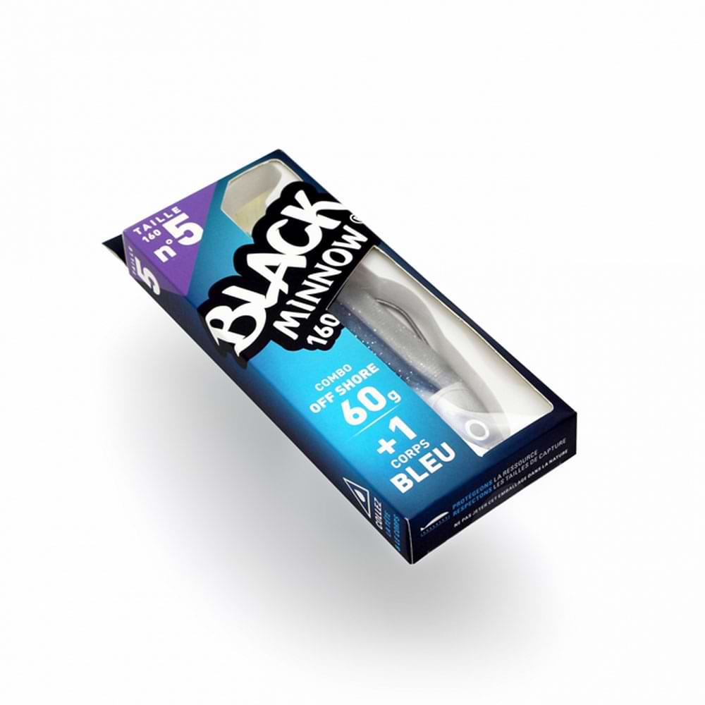 FIIISH Black Minnow No5 Combo Jig Head 60g