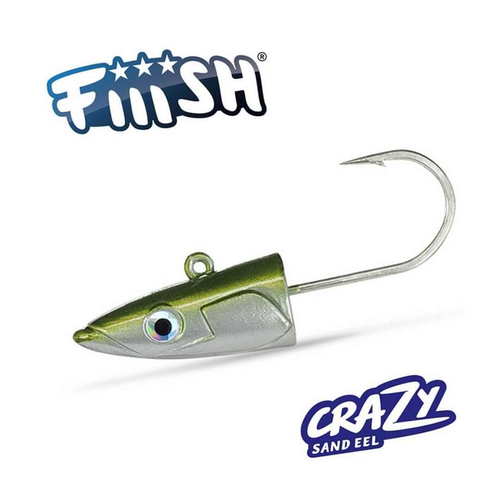 FIIISH Crazy Sand Eel 120 Jig Head 15g Offshore