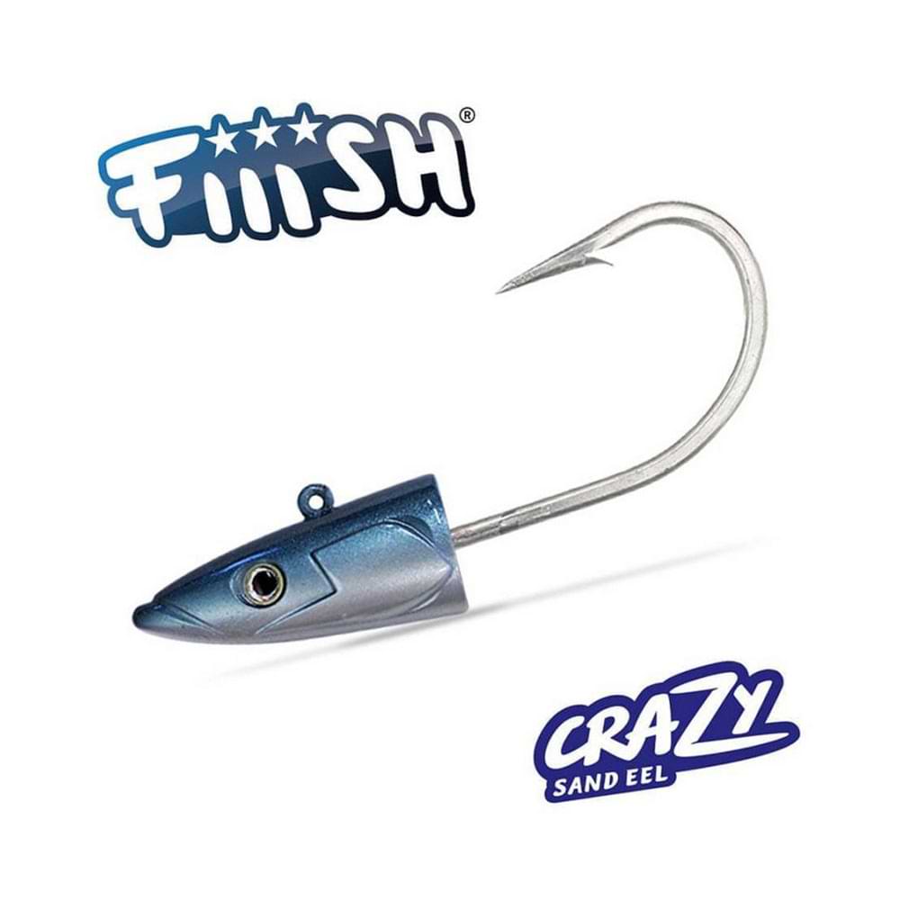 FIIISH Crazy Sand Eel No3 Jig Head 70g 120lbs X-Strong