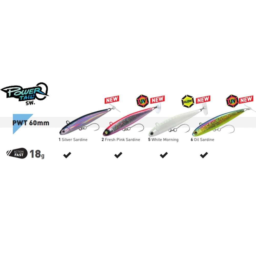 FIIISH Power Tail 60mm 18g SW Version