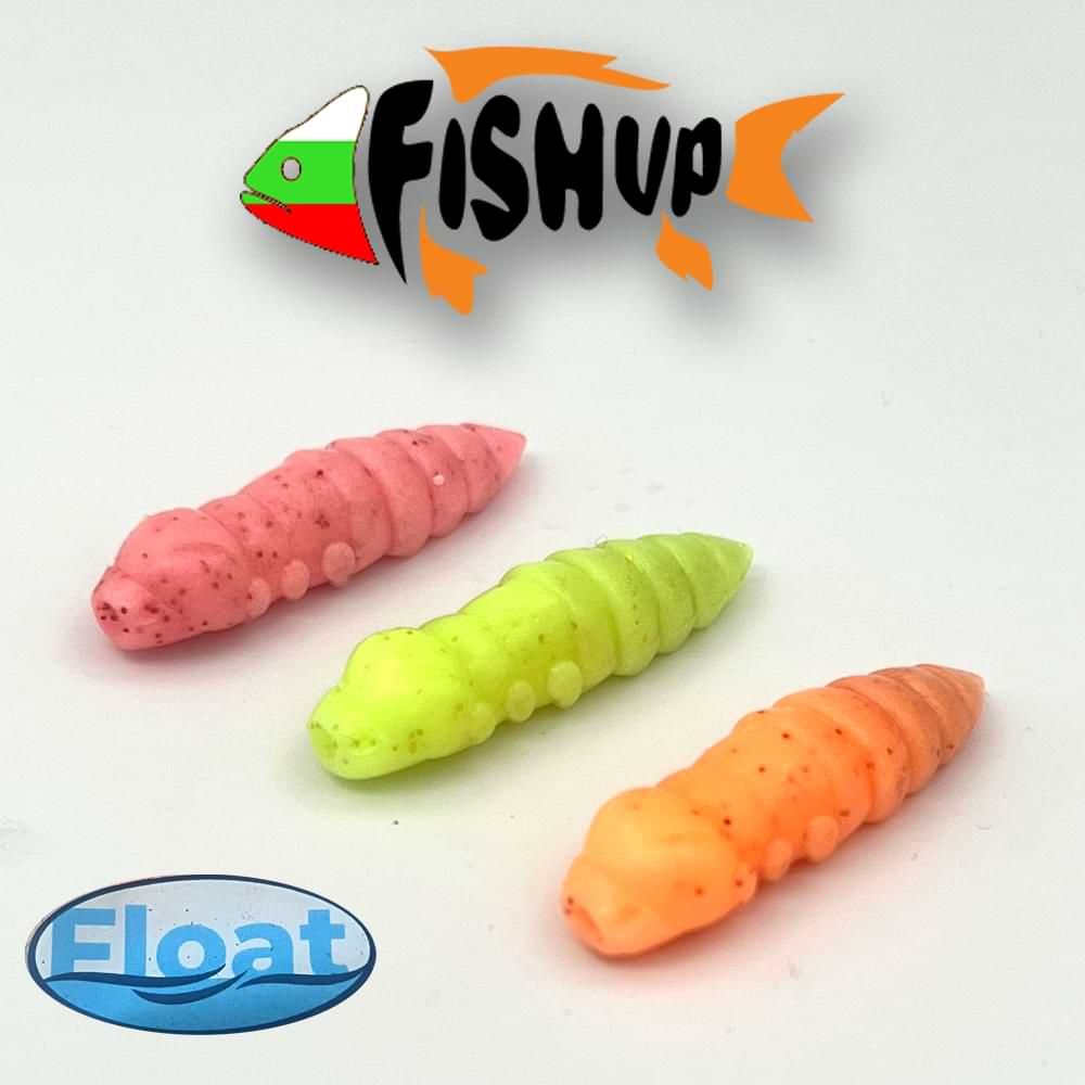 FISHUP Pupa 1.5 inch - Cheese Taste - Floating