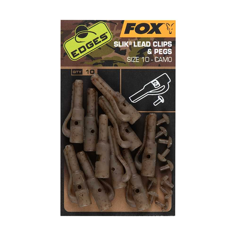 FOX Edges Camo Slik Lead Clip and Pegs