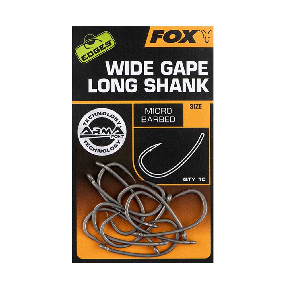 FOX Edges Armapoint Super Wide Gape Long Shank