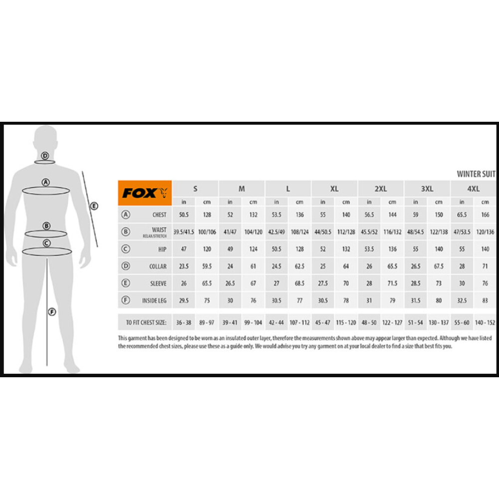 FOX Green and Silver Winter Suit