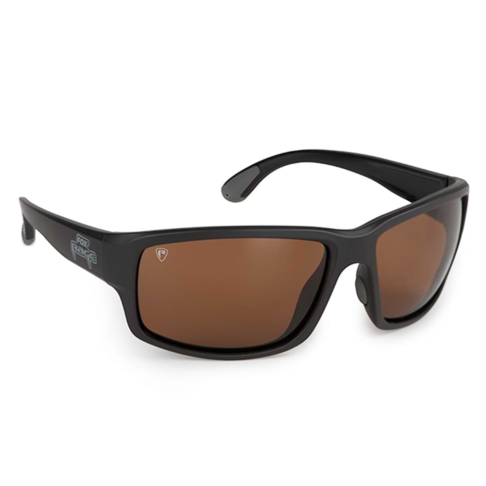 FOX RAGE Grey Wrap Sunglasses Brown lense