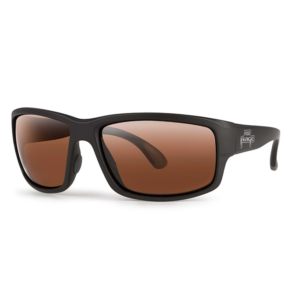 FOX RAGE Grey Wrap Sunglasses Brown lense