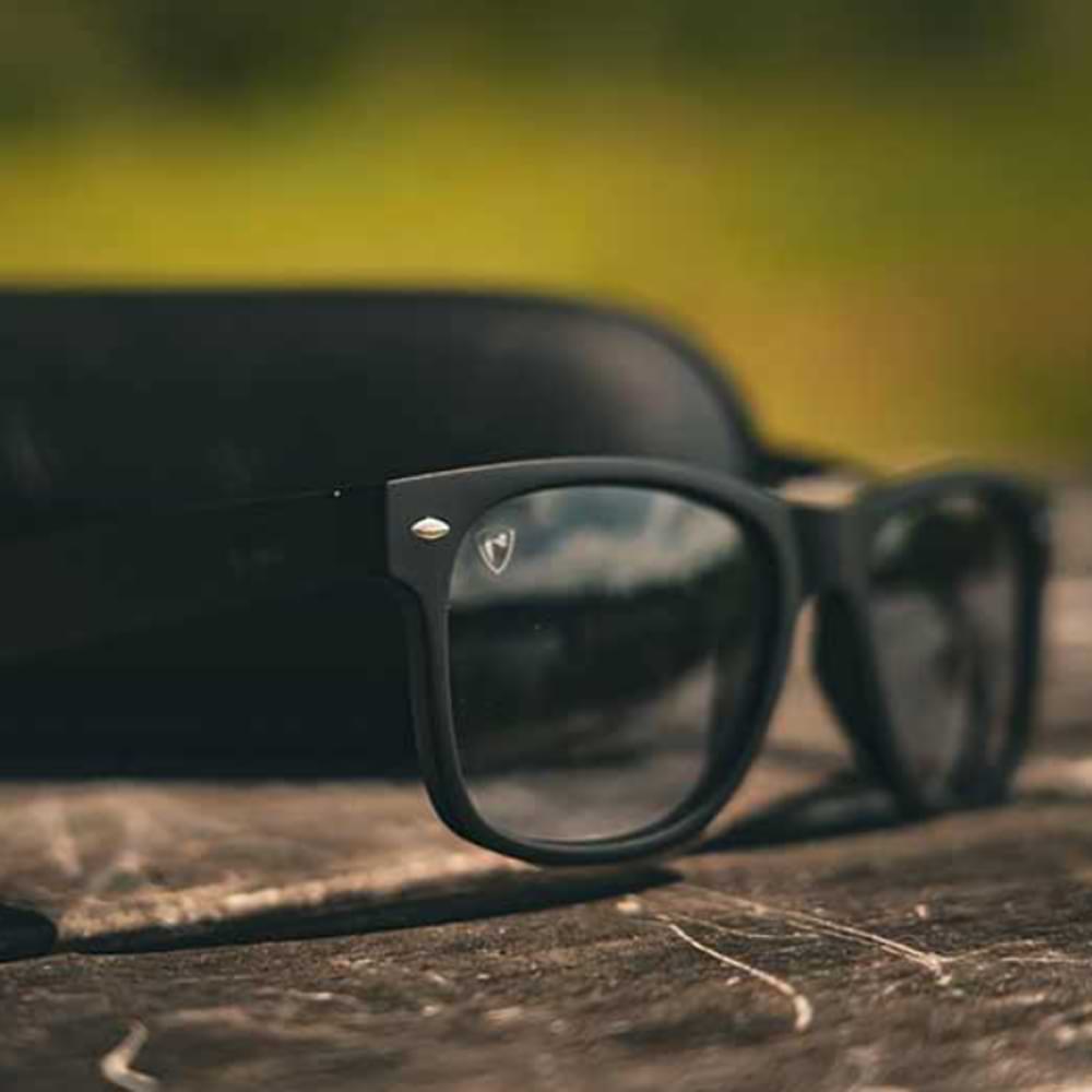 FOX RAGE Matt Black Grey Lens Eyewear