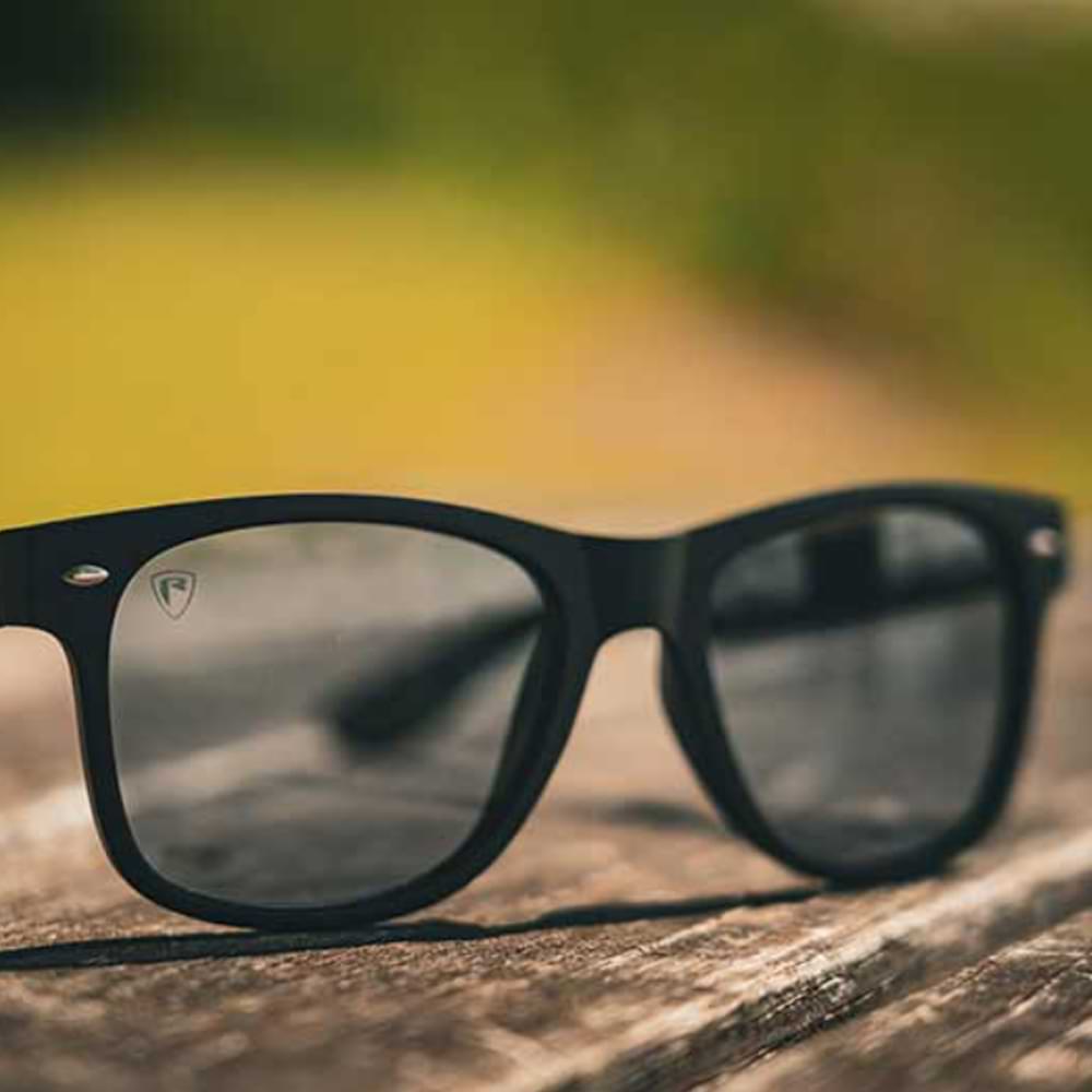 FOX RAGE Matt Black Grey Lens Eyewear