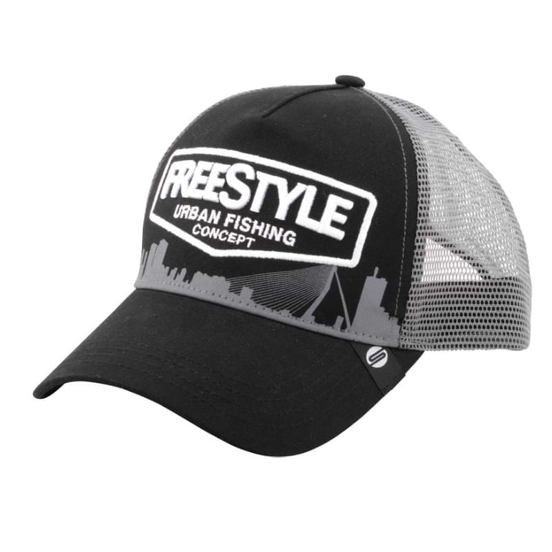 FREESTYLE Trucker Cap Black Front