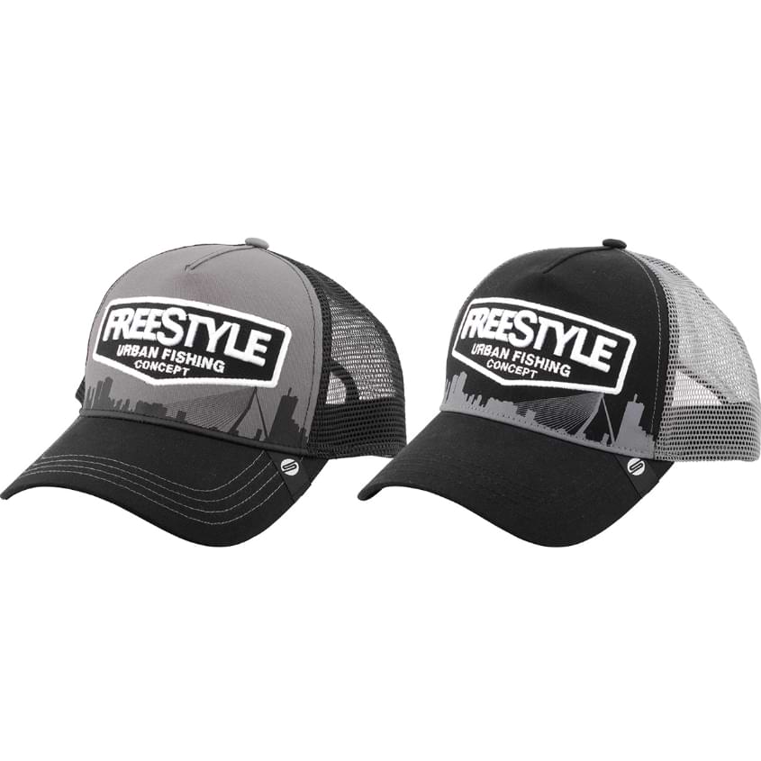 FREESTYLE Trucker Cap Grey Front
