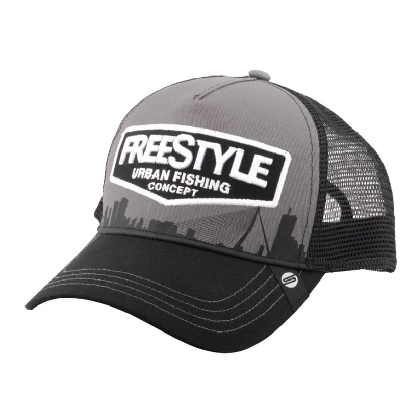 FREESTYLE Trucker Cap Grey Front