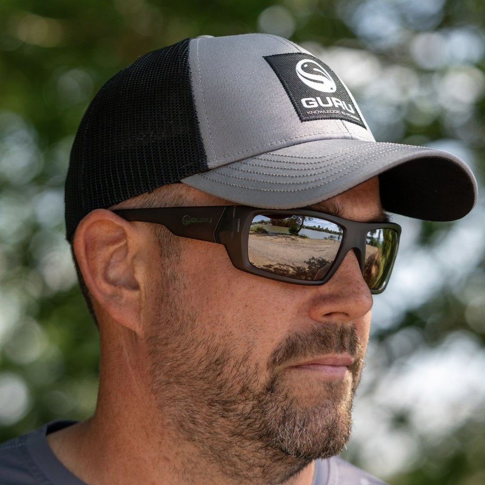 GURU Grey Patch Trucker Cap